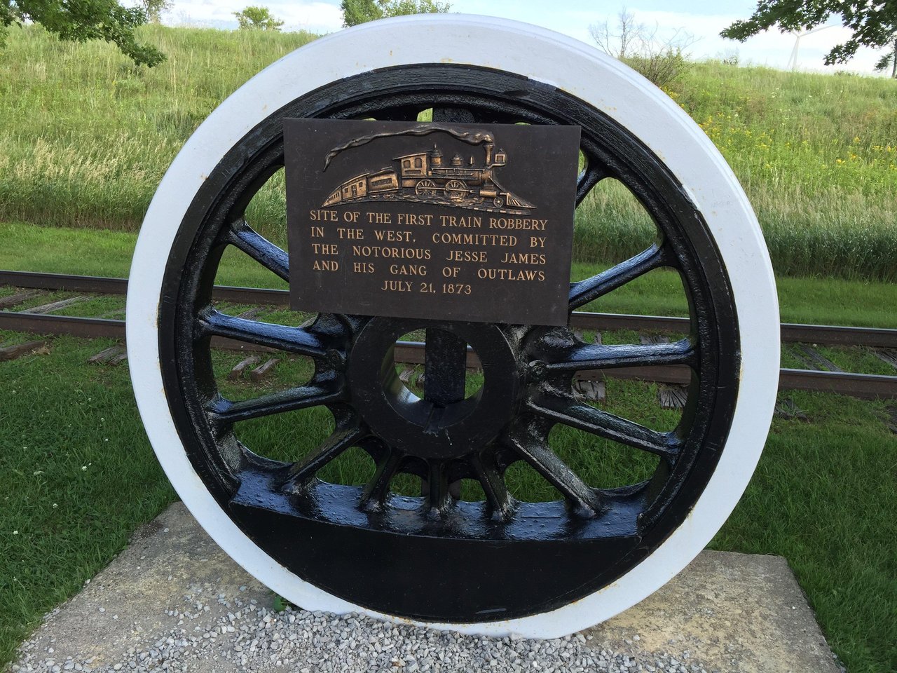 Jesse James Train Robbery Site, Adair